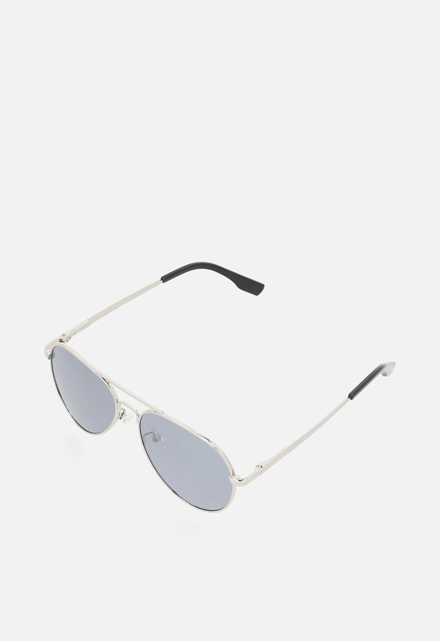 Pop Candy - Aviator-style sunglasses - silver/black