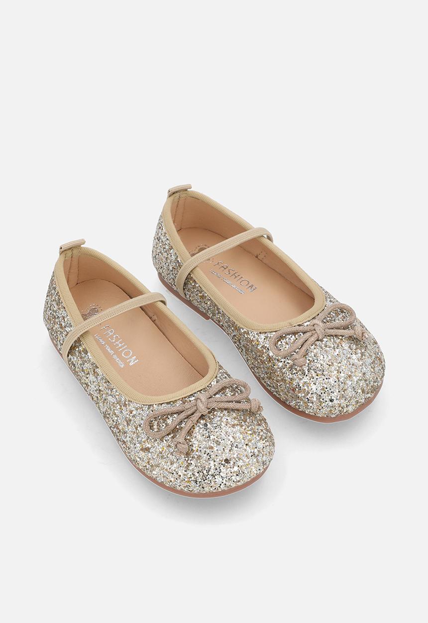 Pop Candy - Glitter pumps - champagne gold