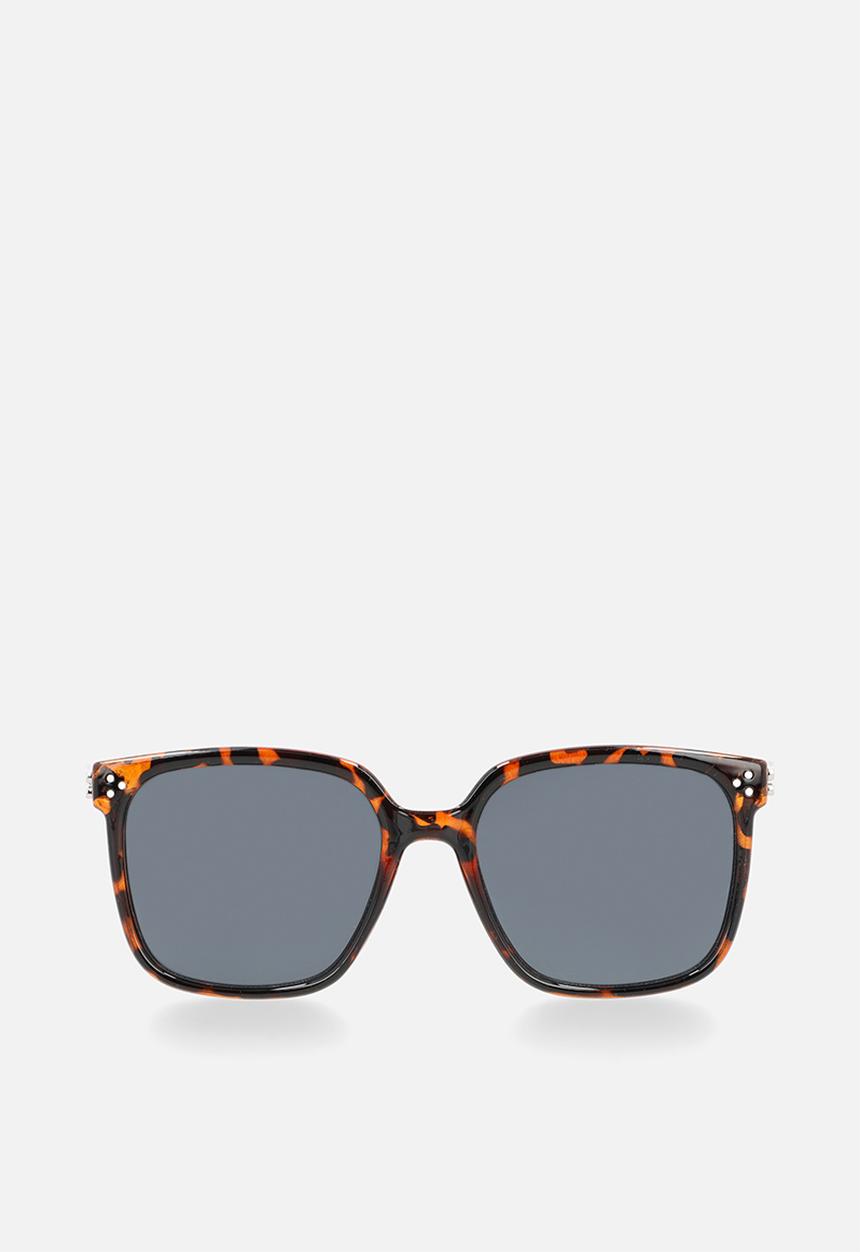 Pop Candy - Square frame sunglasses - leopard print