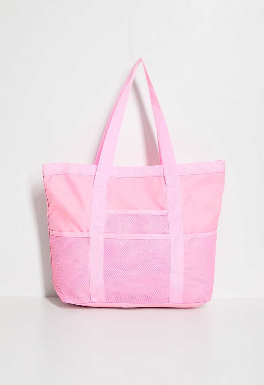 Pop Candy - Mesh compartment tote bag - pink
