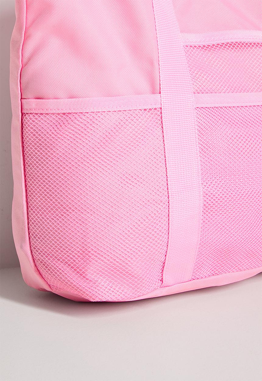 Pop Candy - Mesh compartment tote bag - pink