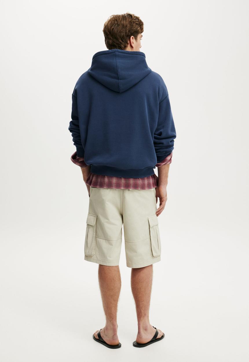 Cotton On - Baggy Cargo Short - Stone
