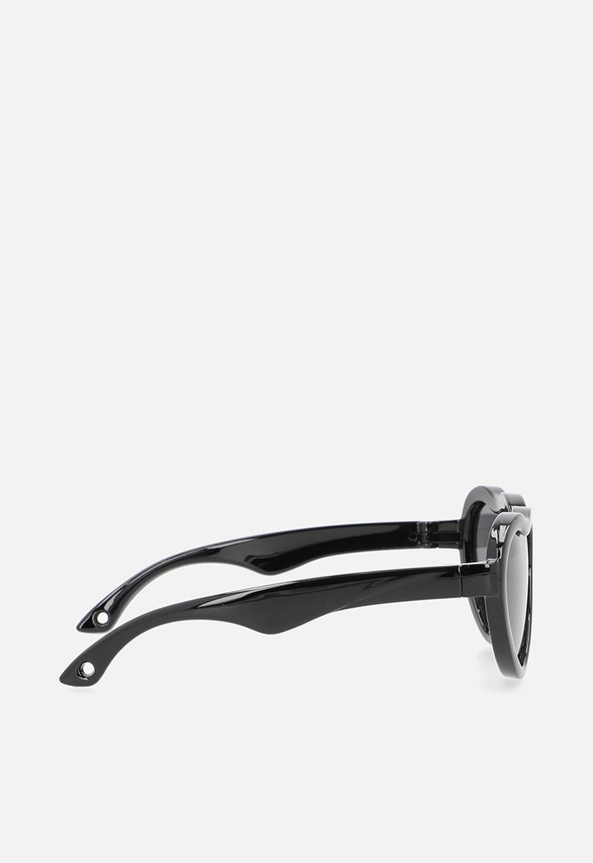 Pop Candy - Heart-shaped sunnies - black