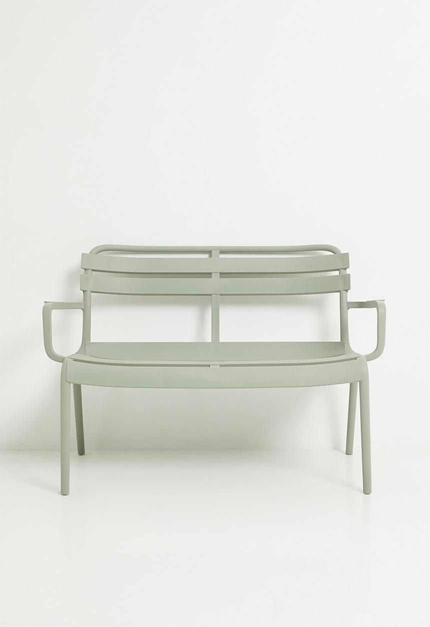 H&S - Outdoor Garden Bench - Green