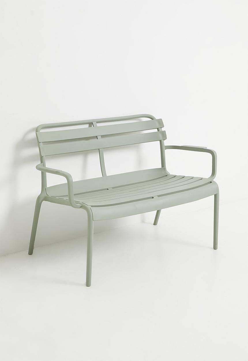 H&S - Outdoor Garden Bench - Green