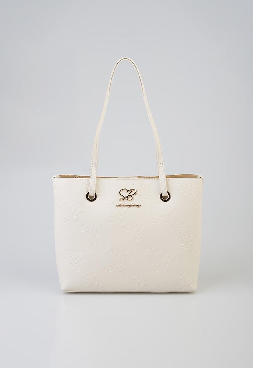 SISSY BOY - Hayley Repeats  Tote Bag - Cream