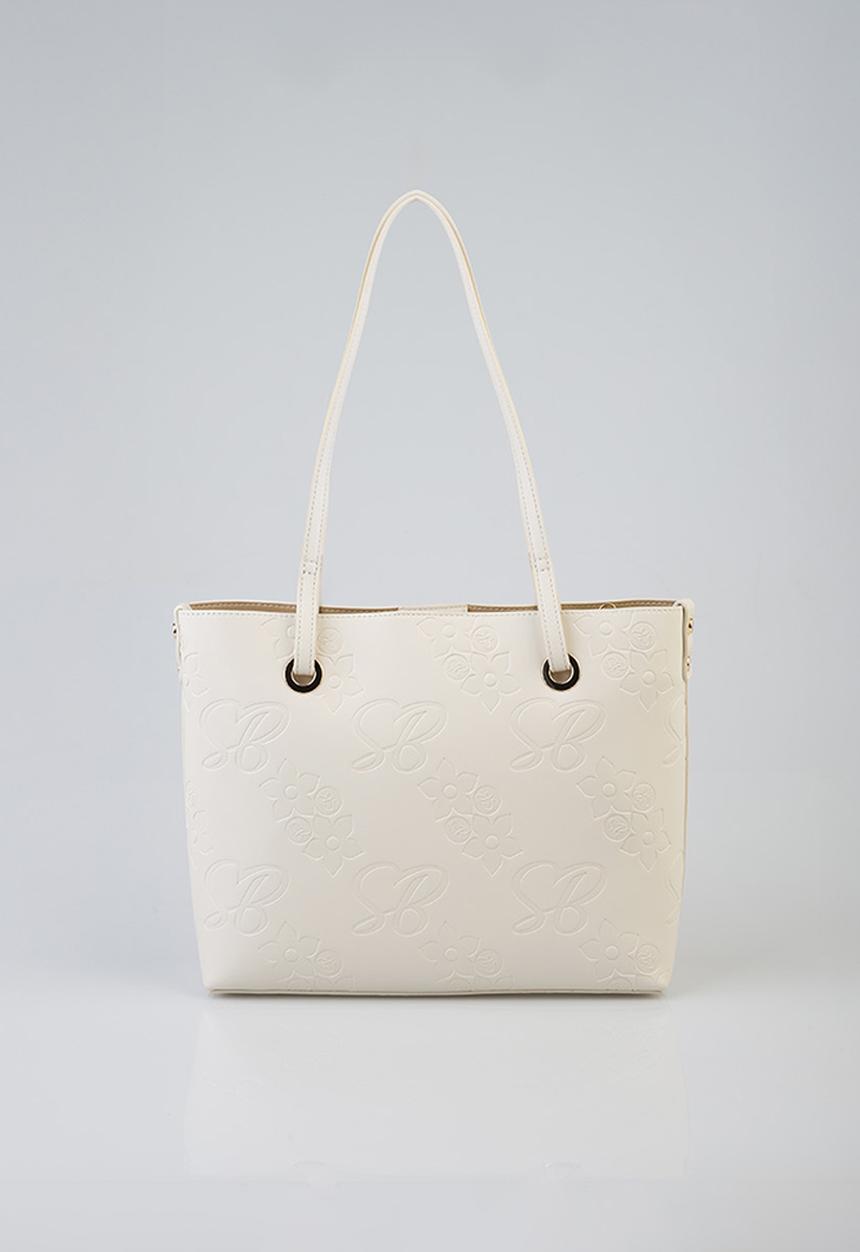 SISSY BOY - Hayley Repeats  Tote Bag - Cream