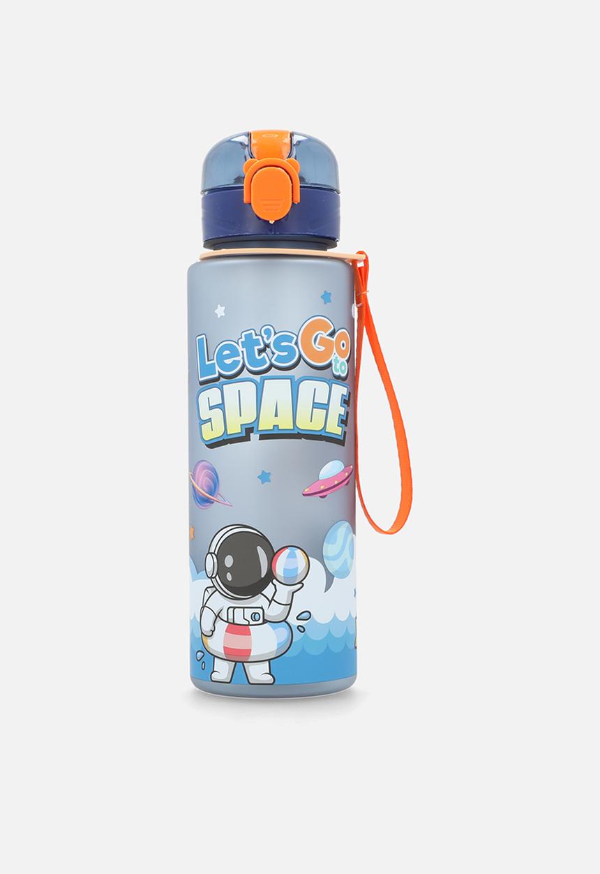 Pop Candy - Graphic & slogan water bottle - blue/multi