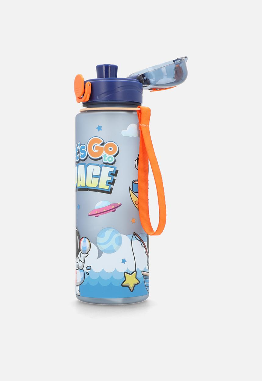 Pop Candy - Graphic & slogan water bottle - blue/multi