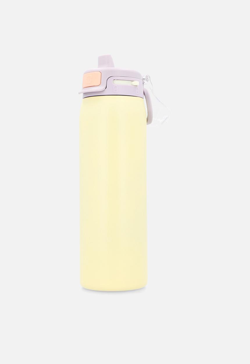 Pop Candy - Carry handle water bottle - beigee