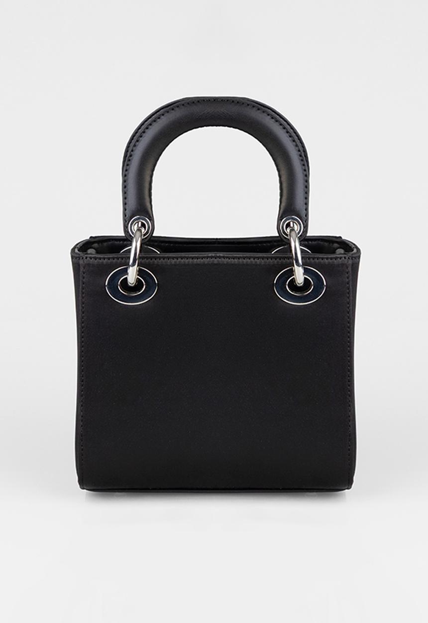 SISSY BOY - Embroidared Mini Bag With Beaded Detail - Black