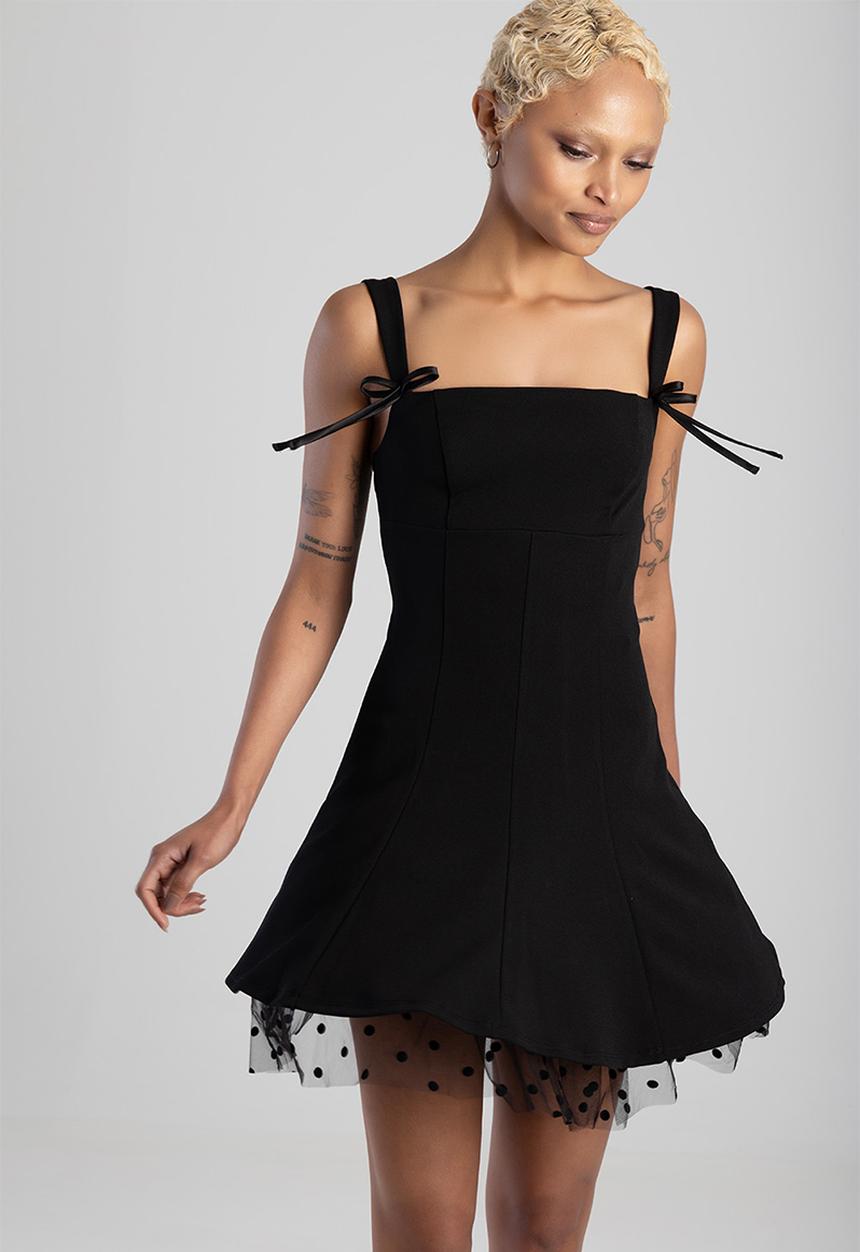 SISSY BOY - Only A Dream Mini Dress - Black