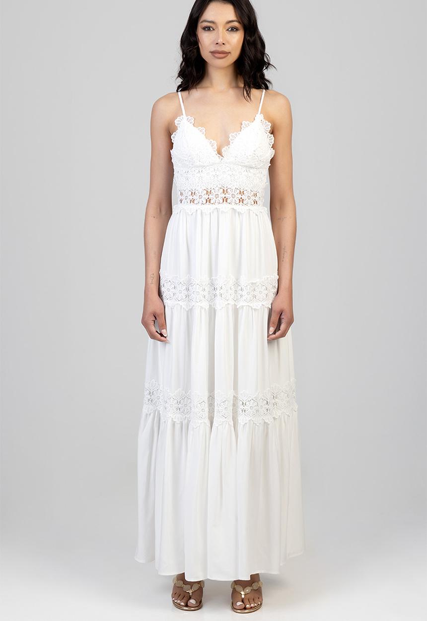 SISSY BOY - Adore You Maxi Dress - Off White