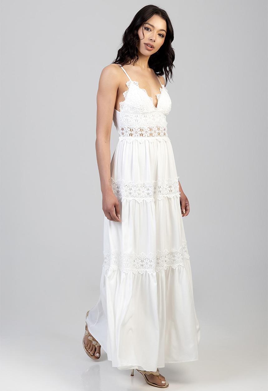SISSY BOY - Adore You Maxi Dress - Off White