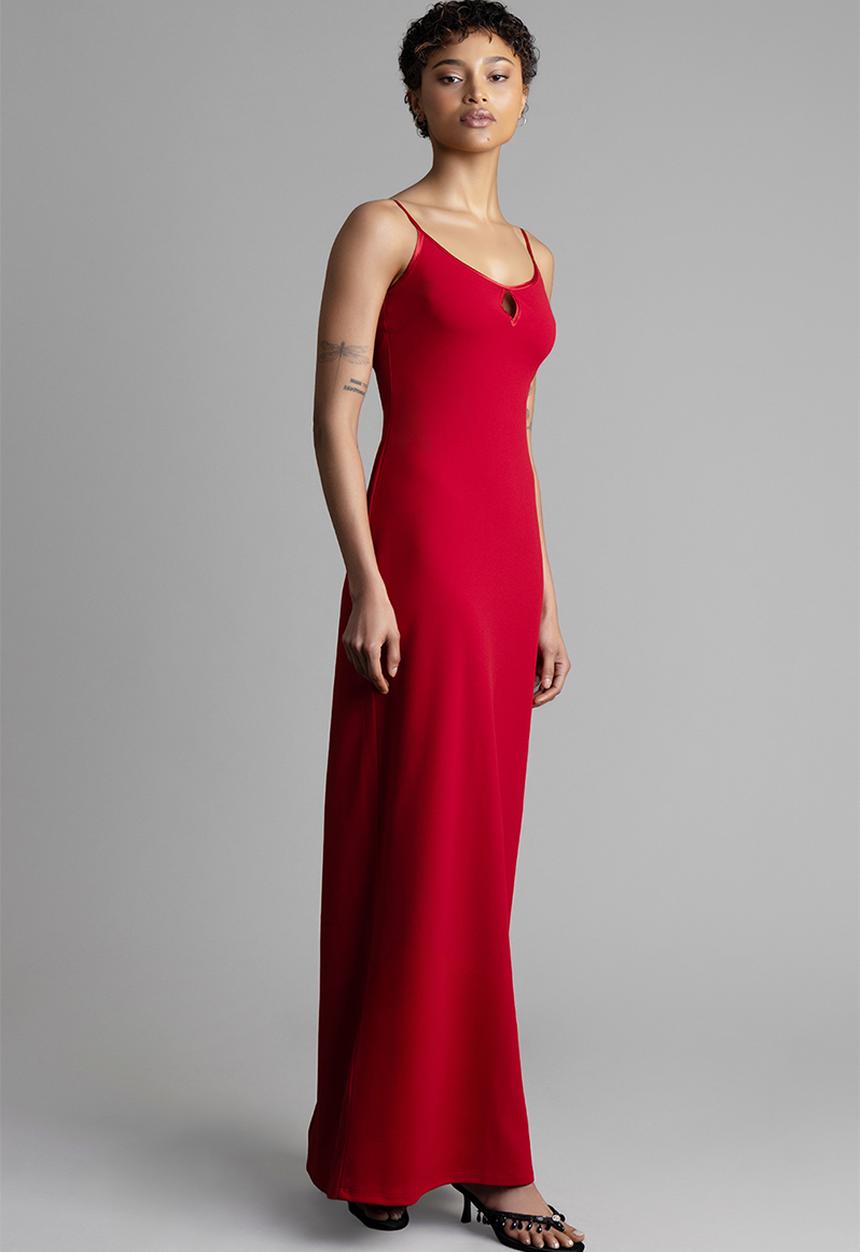 SISSY BOY - Make You Blush Maxi Dress - Red