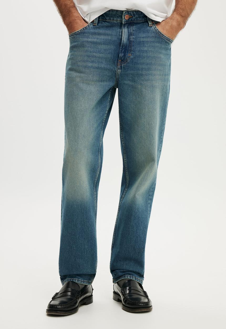 Cotton On - Loose Straight Jean - Automatic Blue