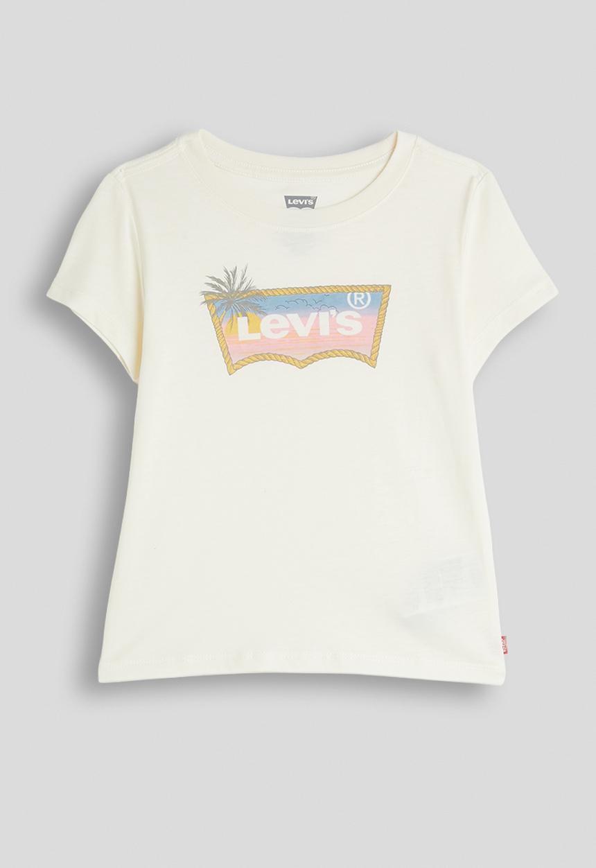 Levi’s® - Lvg Ombre Batwing Ss Tee -Antique White -Antique White