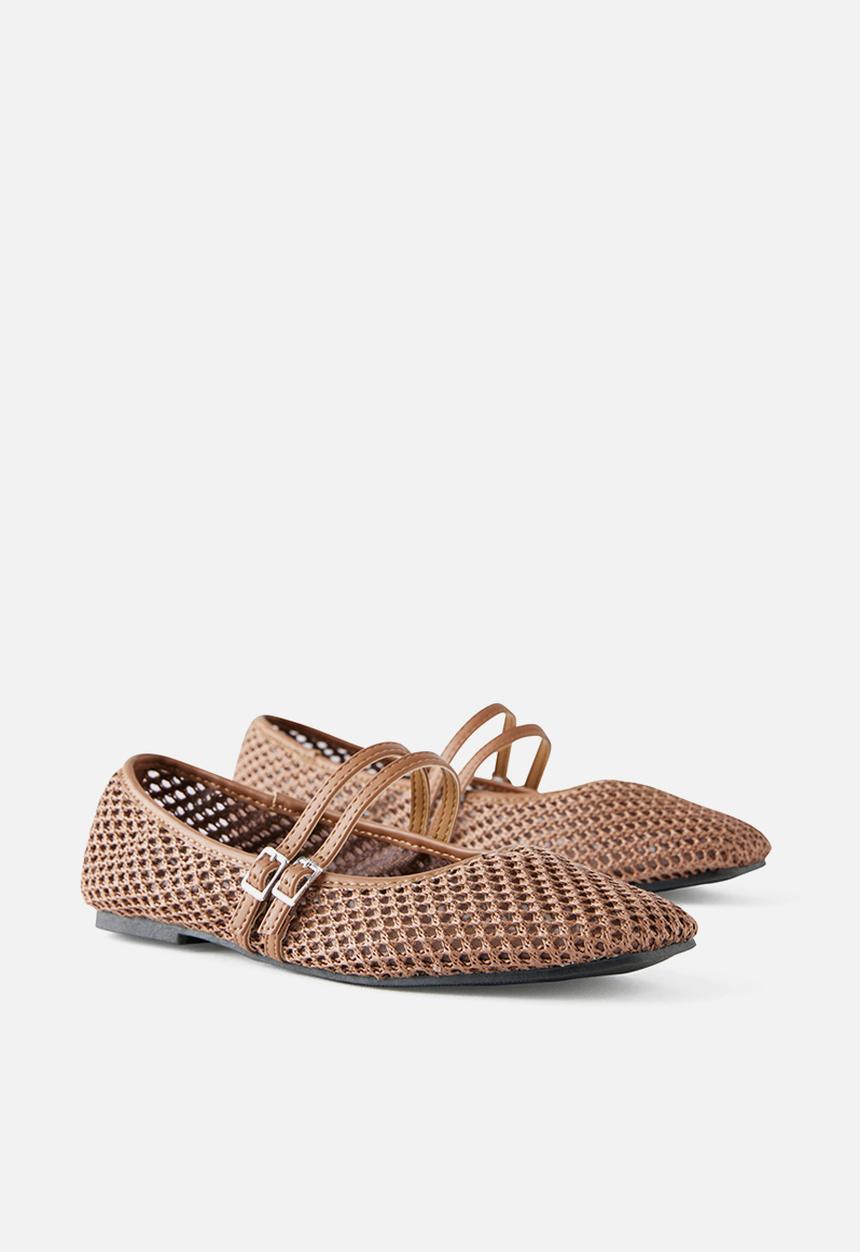Cotton On - Frankie strappy ballet - tan texture
