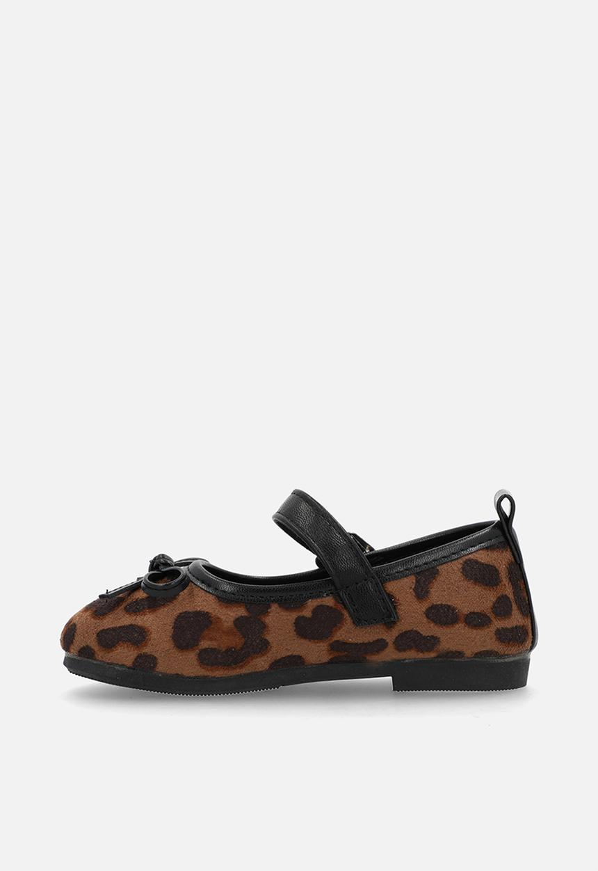 Pop Candy - Ankle strap pumps - dark leopard print