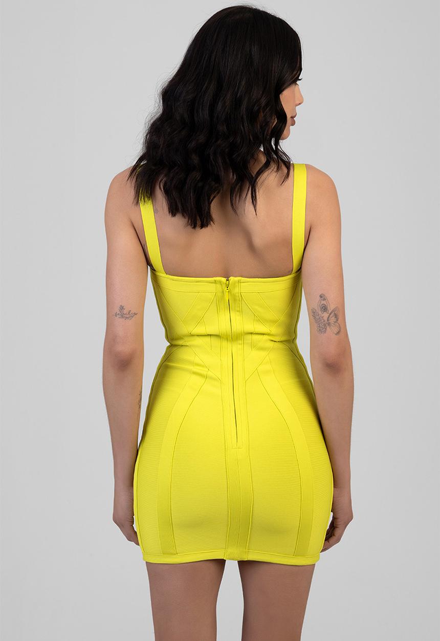SISSY BOY - You'Re Sublime Mini Dress - Lime Green