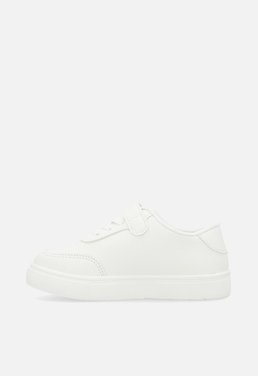 Pop Candy - Hybrid closure platform sneakers - white