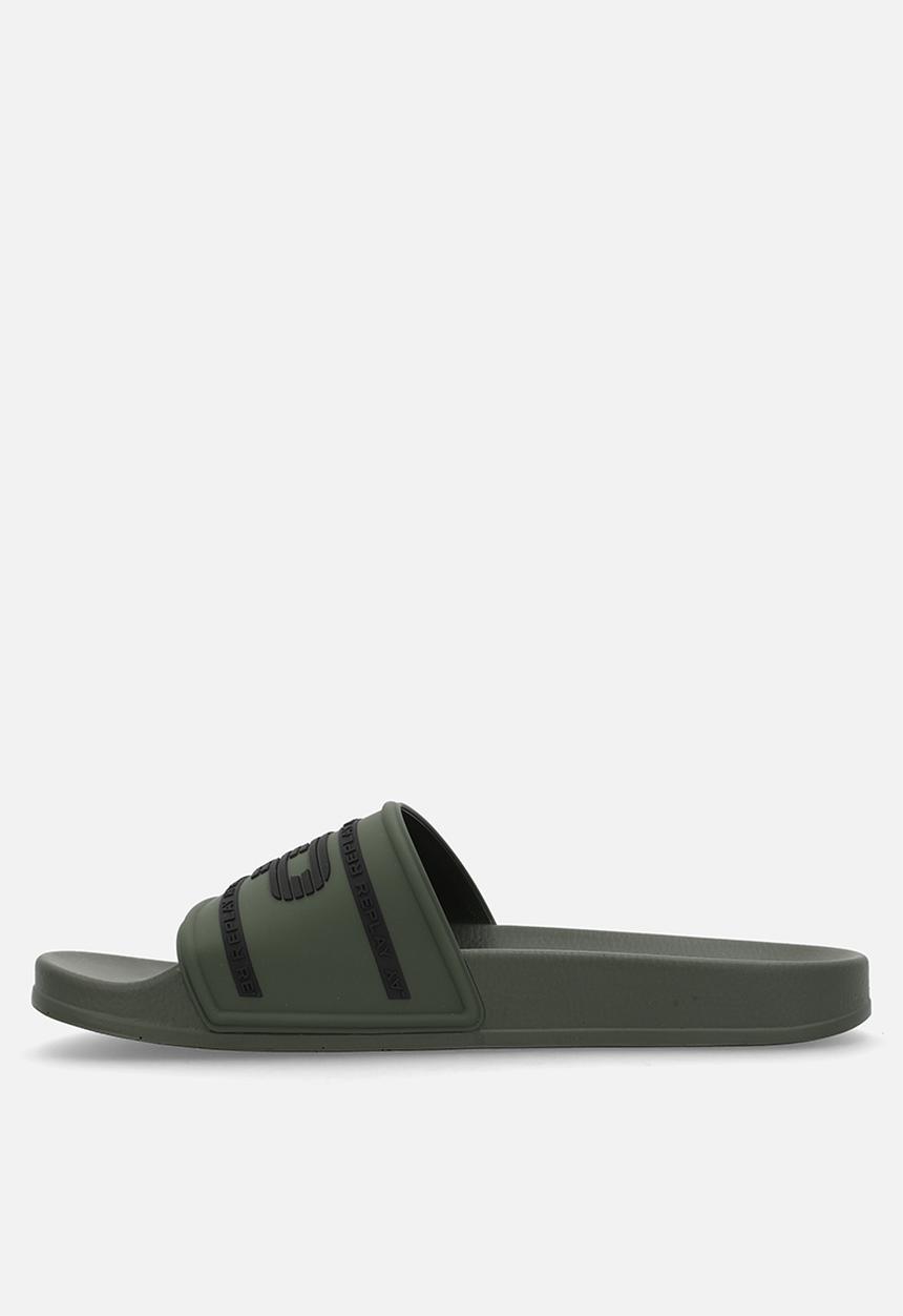 Replay - Up Graven - Mil Green/Black