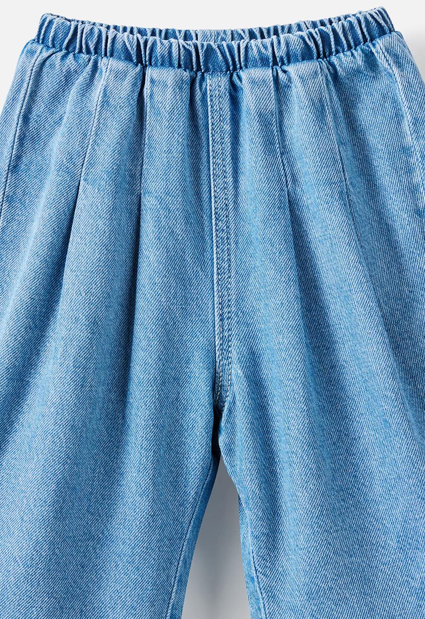 Cotton On - Jay Barrel Denim Jean - Bondi Blue Wash