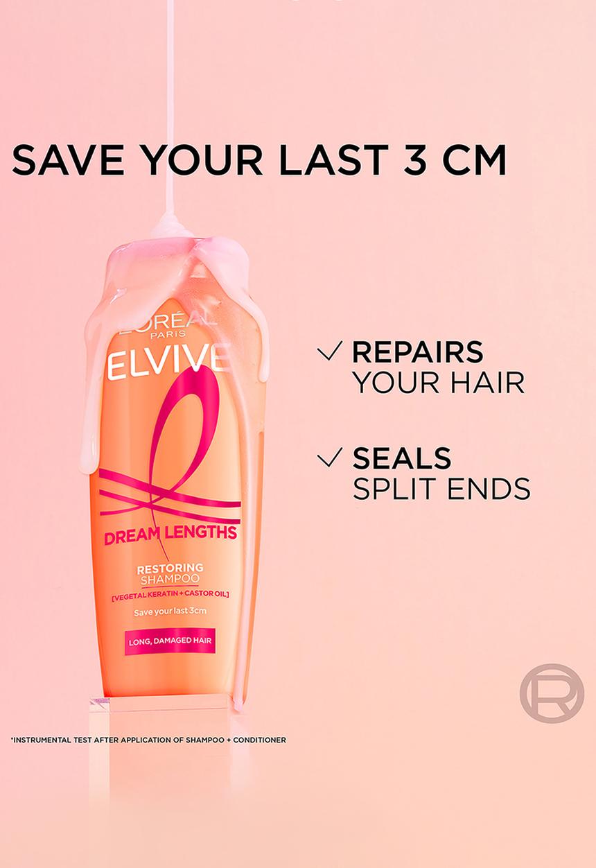 L'Oreal Paris - Elvive Dream Lengths Shampoo - 500ml