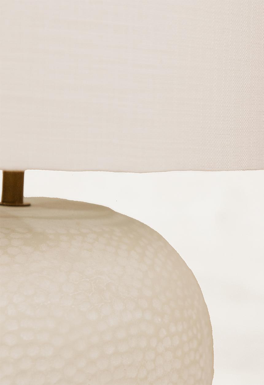 Noha - Annona Lamp With Linen Shade