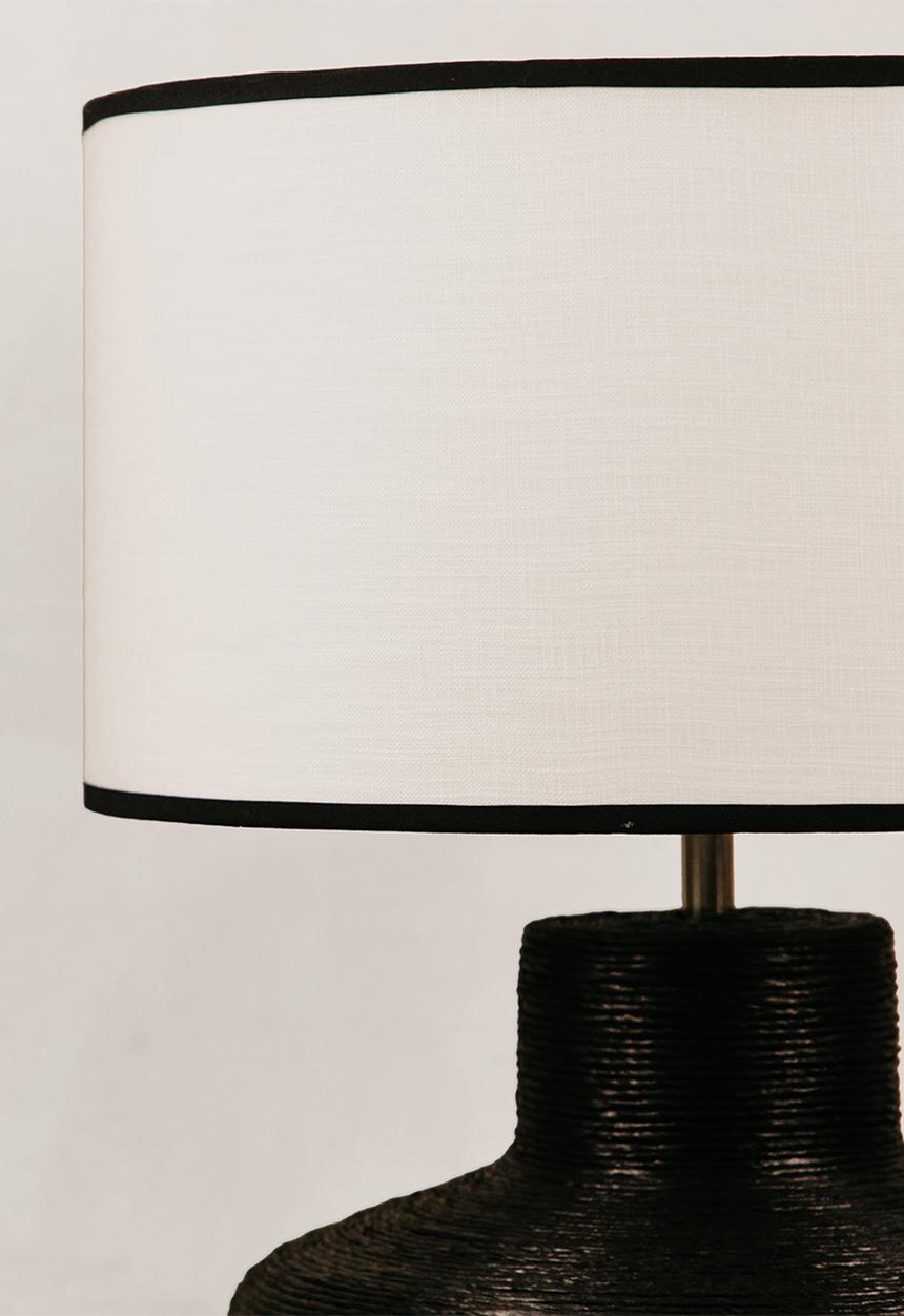 Noha - Banthu Twine Lamp W/Binding Shade