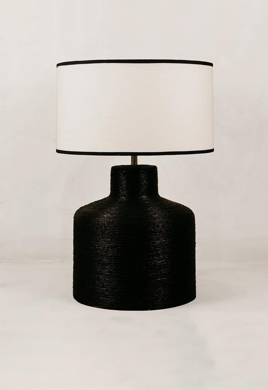 Noha - Banthu Twine Lamp W/Binding Shade
