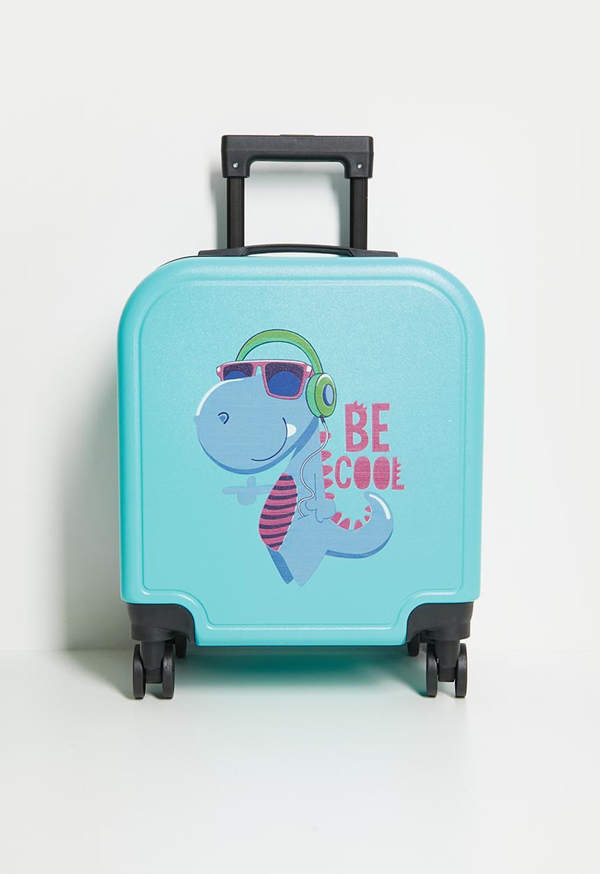 Pop Candy - Graphic trolley bag - turquoise/dino
