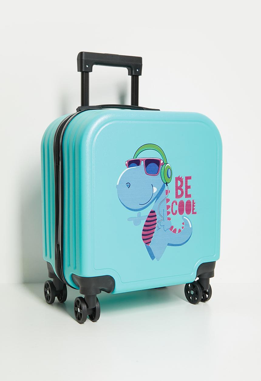 Pop Candy - Graphic trolley bag - turquoise/dino