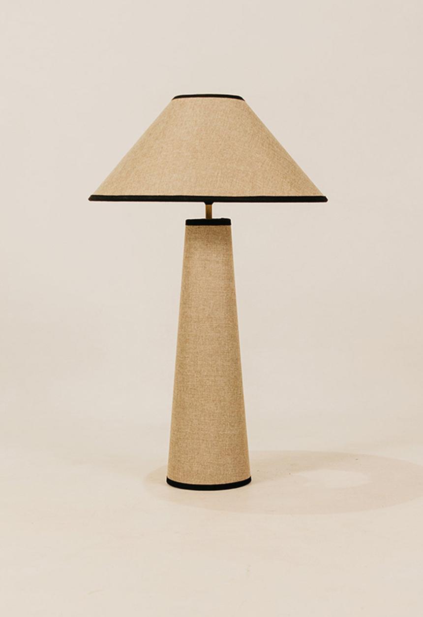 Noha - Hessian Fusion Table Lamp