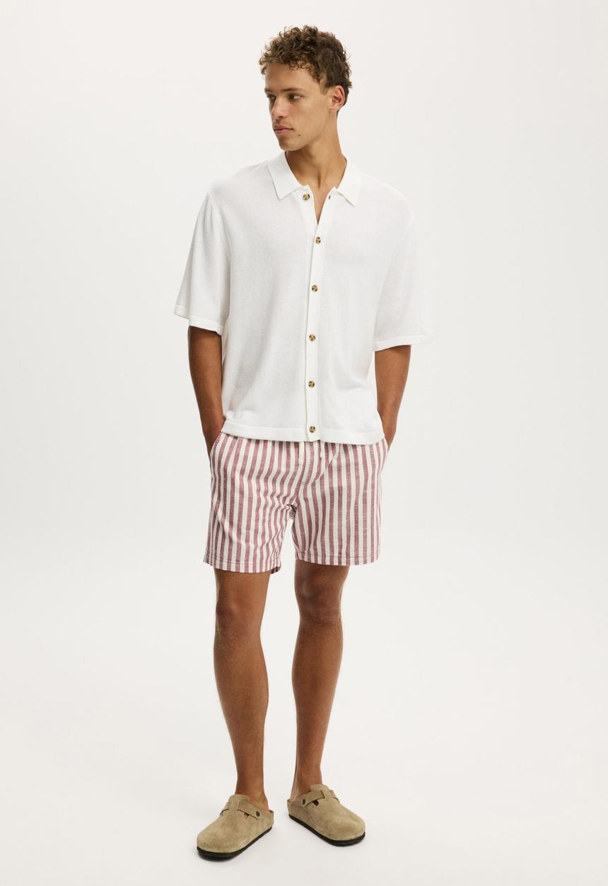Cotton On - Box Fit Knit Shirt - White