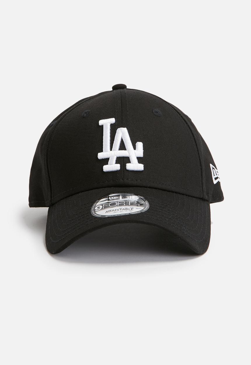 New Era - 9Forty LA dodgers - black & white