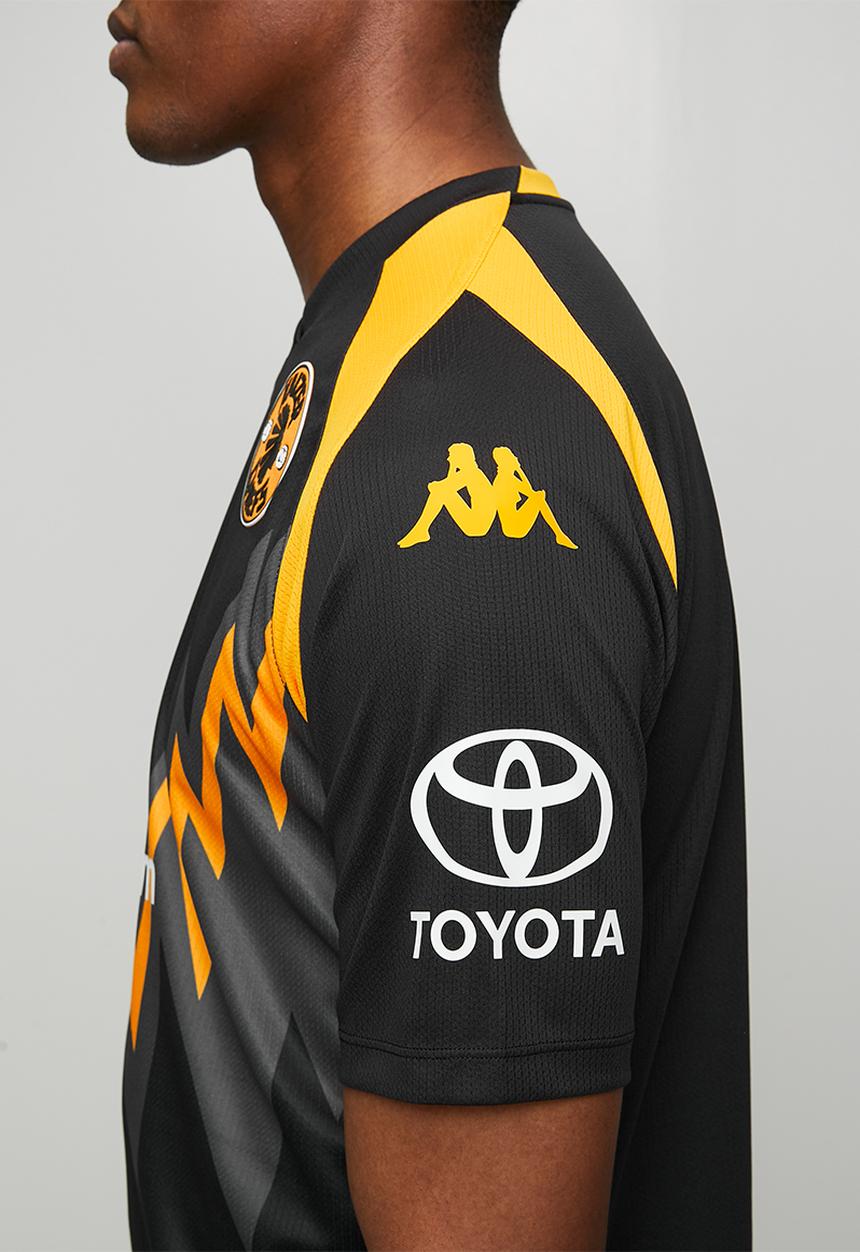 KAPPA - Kaizer Chiefs 26/27 Away Jersey Kombat 2027  - Black Multi