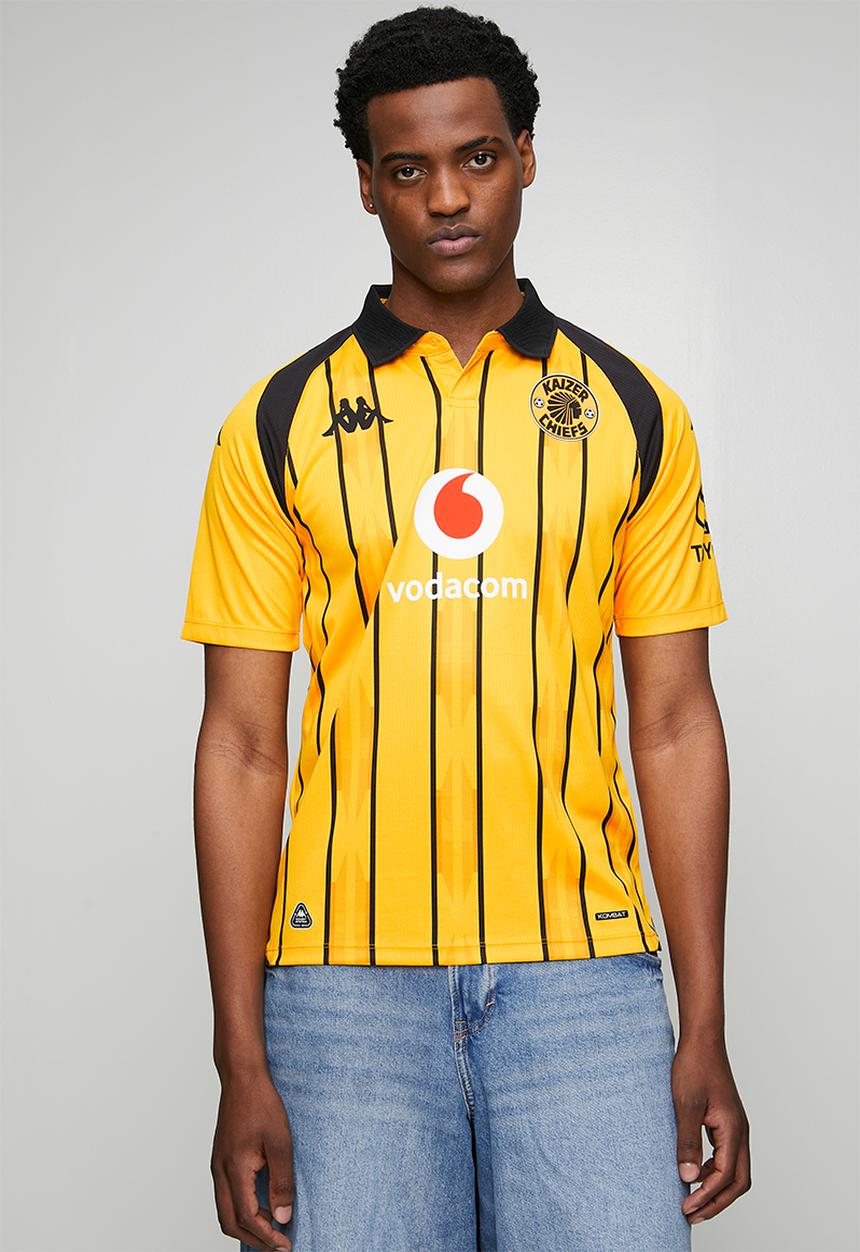 KAPPA - Kaizer Chiefs  26/27 Home Jersey Kombat 2027 - Yellow/Saffron/Black