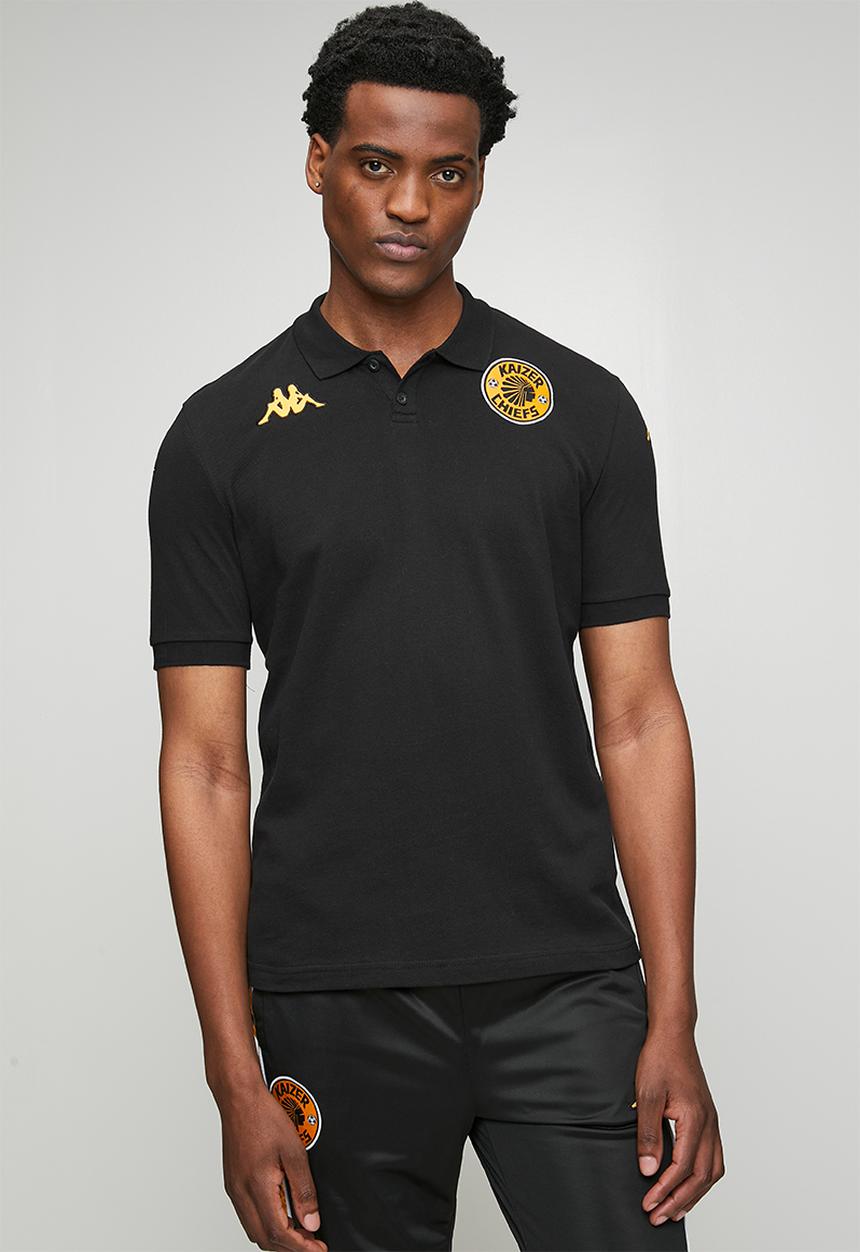 KAPPA - Kaizer Chiefs Avredi AM Golfer - Black