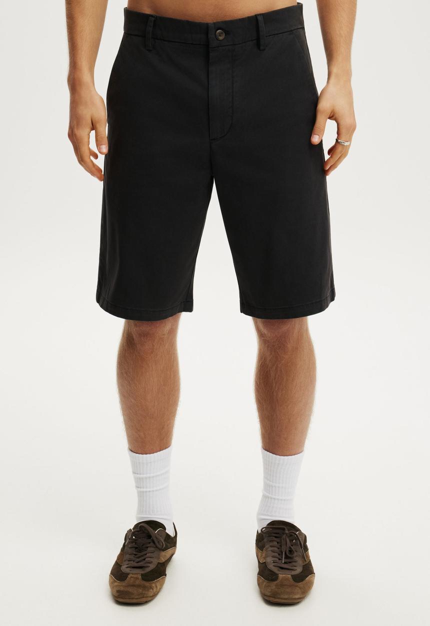 Cotton On - Baggy Chino Short - Black