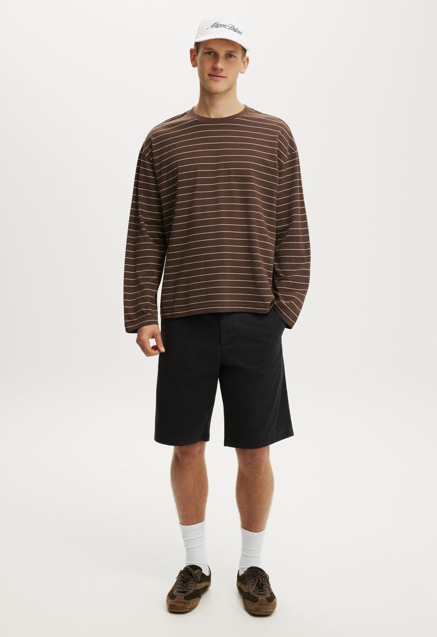 Cotton On - Baggy Chino Short - Black