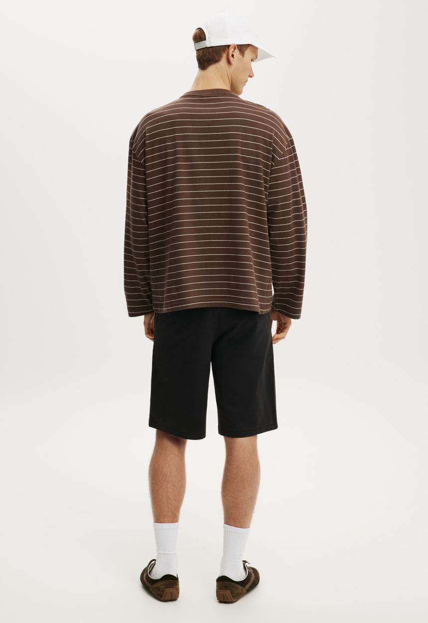 Cotton On - Baggy Chino Short - Black