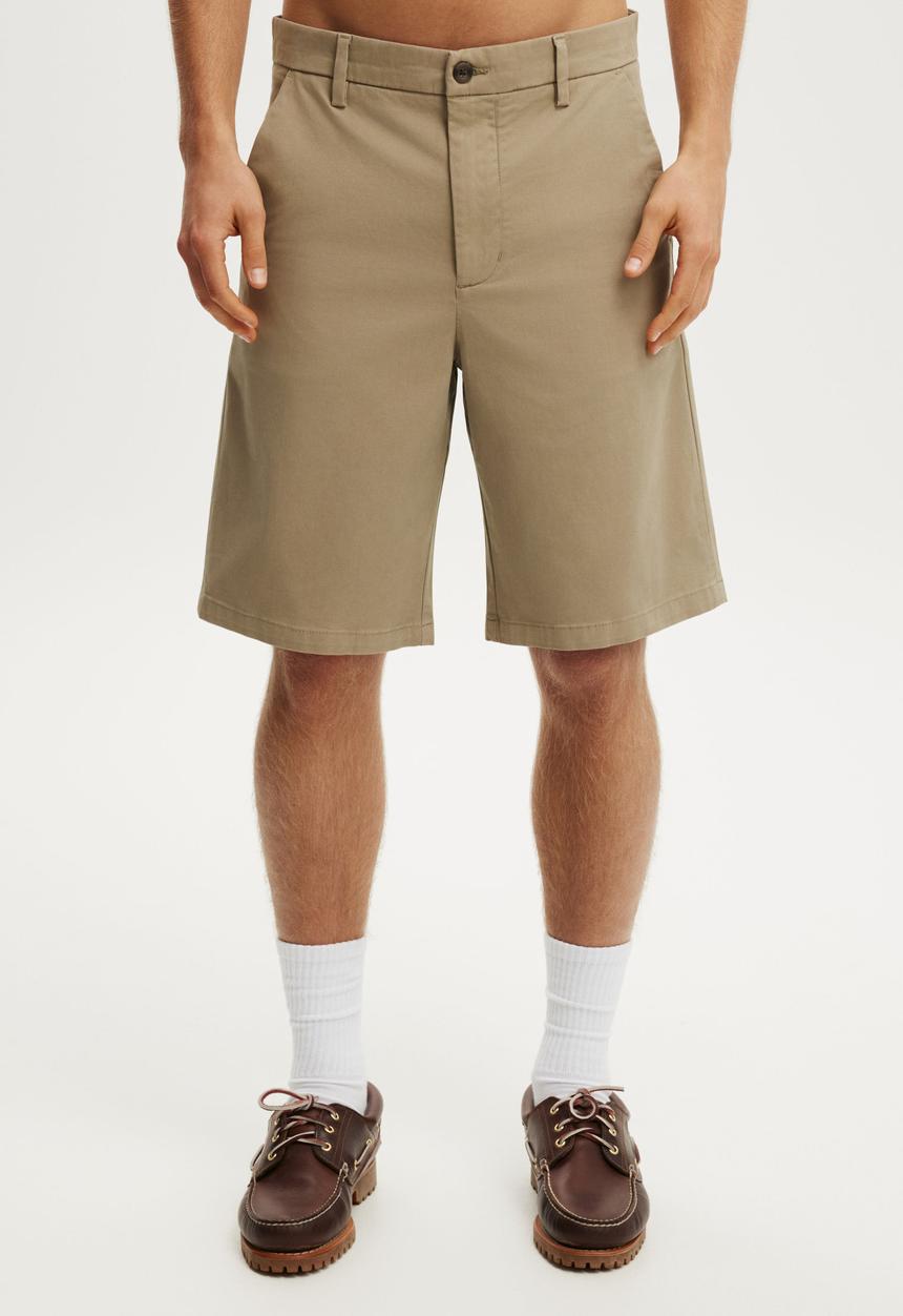 Cotton On - Baggy Chino Short - Camel