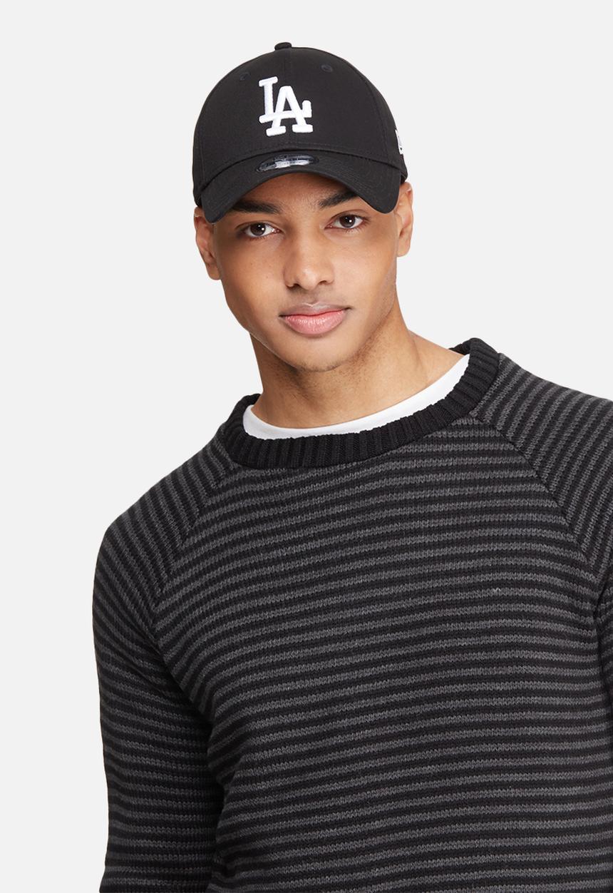 New Era - 9Forty LA dodgers - black & white