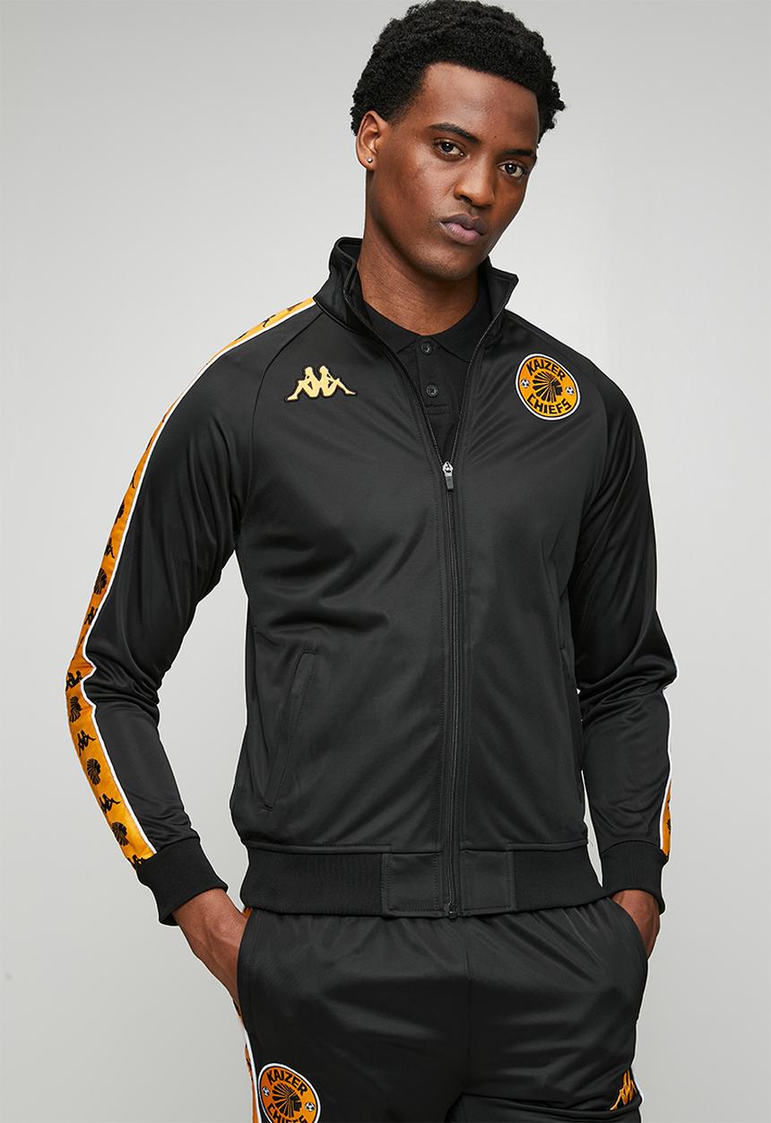 KAPPA - Banda Anniston Slim Track Top - Black
