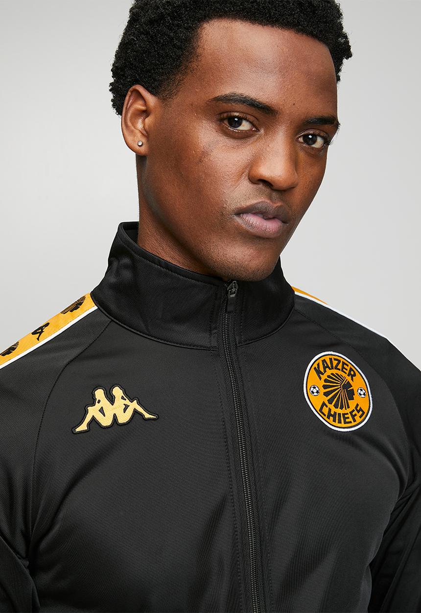 KAPPA - Banda Anniston Slim Track Top - Black