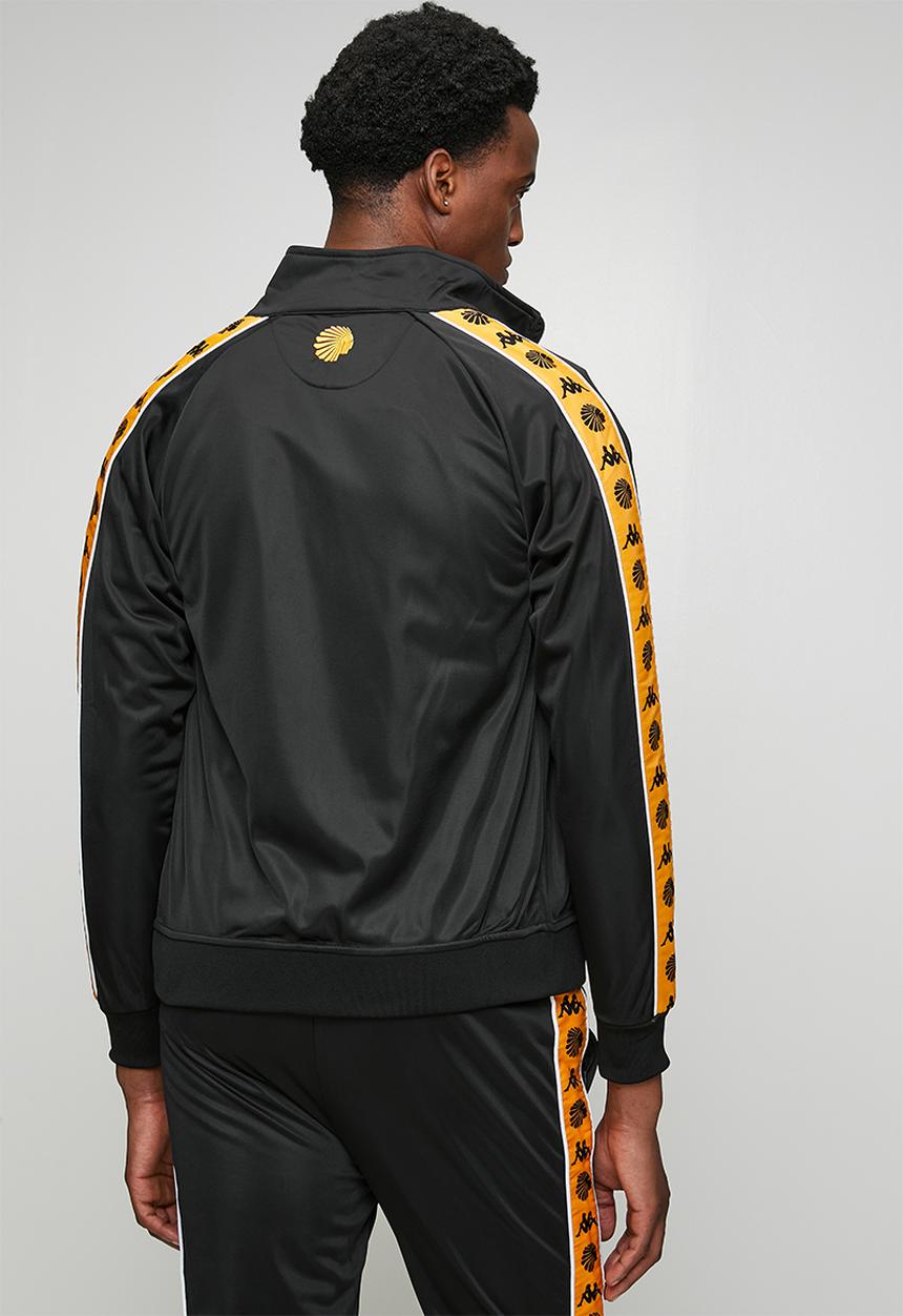 KAPPA - Banda Anniston Slim Track Top - Black