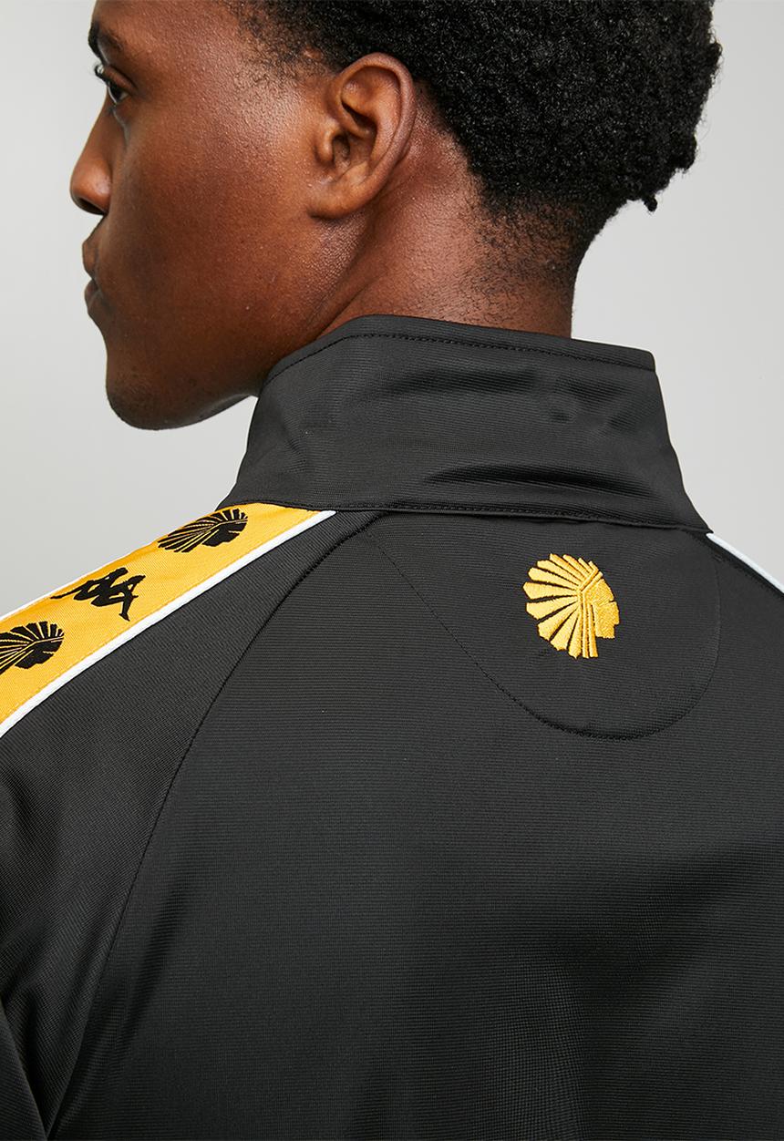 KAPPA - Banda Anniston Slim Track Top - Black