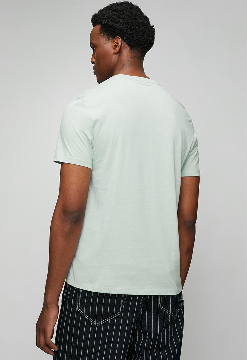 Calvin Klein - Micro monologo graphic tee - pale meadow