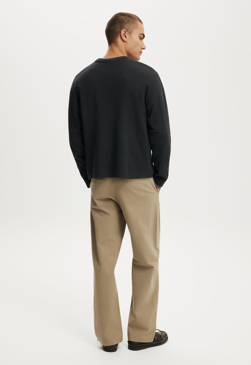Cotton On - Baggy Chino Pant - Camel